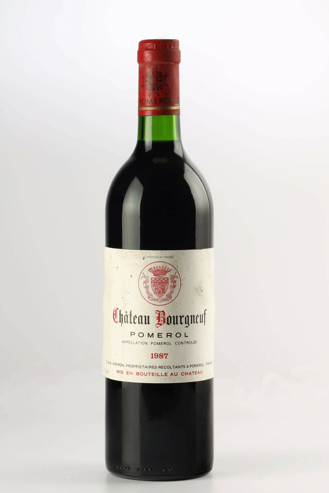 Chateau Bourgneuf, 1987