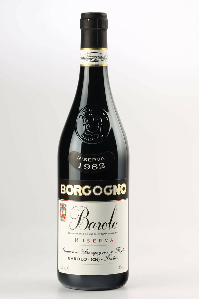 Giacomo Borgogno Barolo Riserva, 1982