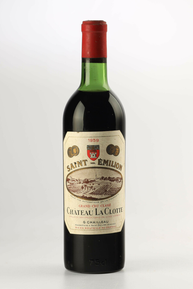 Chateau La Clotte, 1959