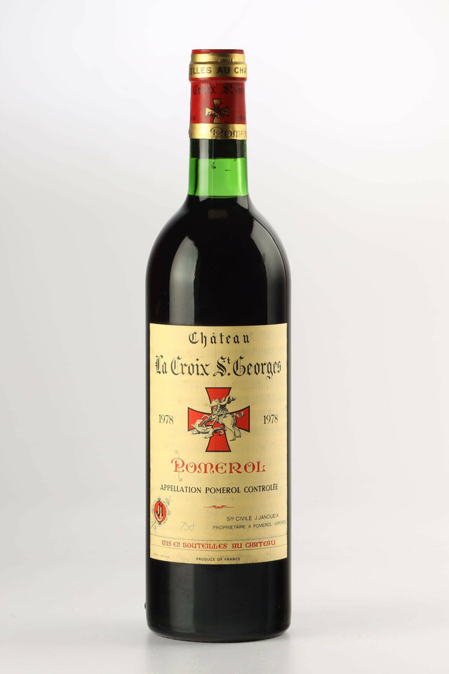 Chateau La Croix Saint Georges, 1978