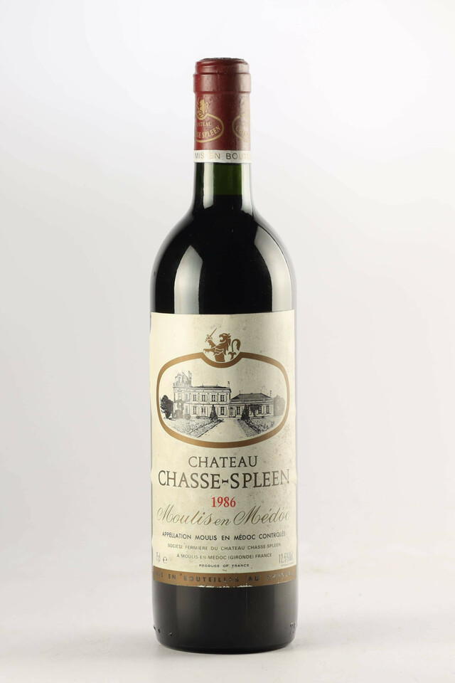 Chateau Chasse Spleen, 1986