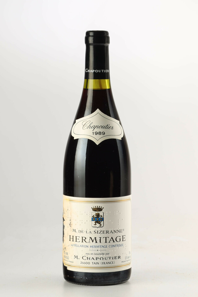 Chapoutier Hermitage La Sizeranne, 1989