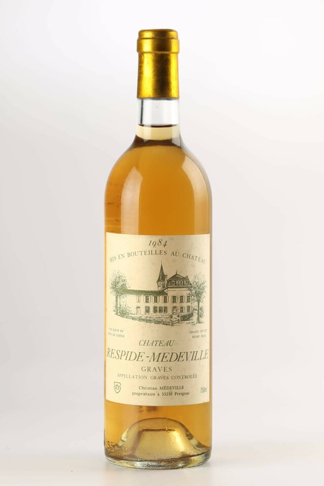 Chateau Respide Medeville Blanc, 1984