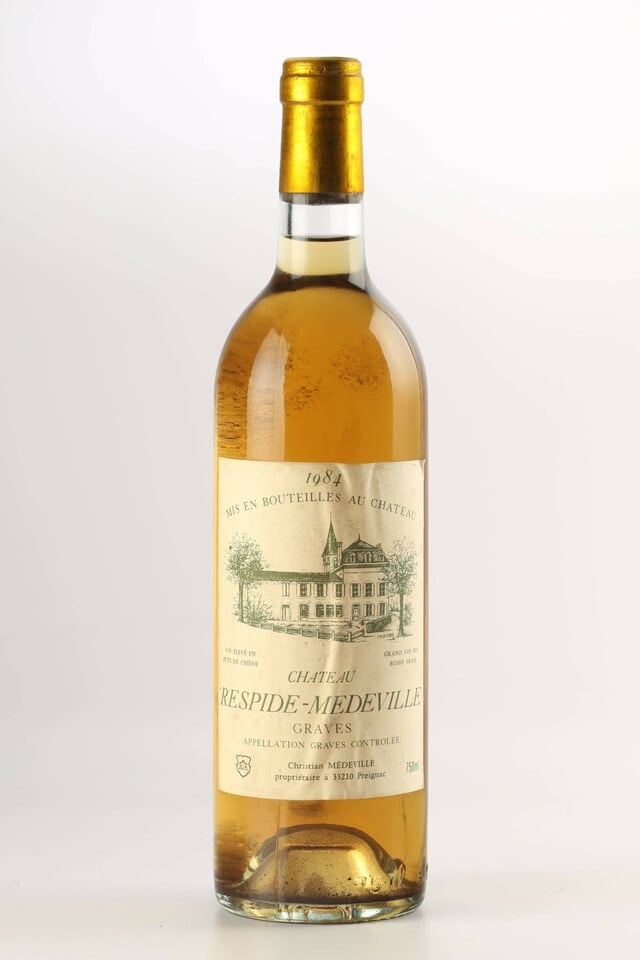 Chateau Respide Medeville Blanc, 1984