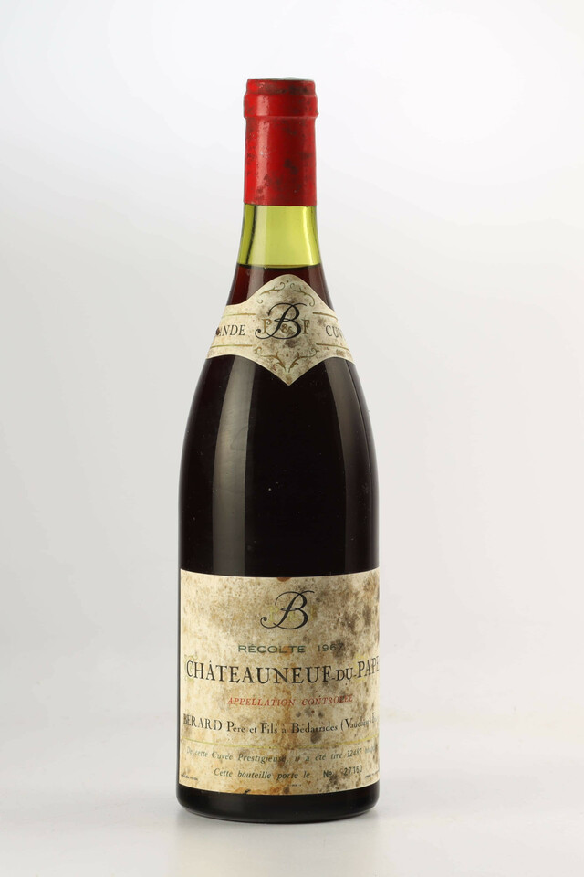 Berard Pere Et Fils Chateauneuf Du Pape, 1967