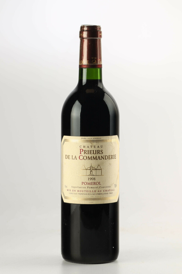 Chateau Prieurs De La Commanderie, 1998