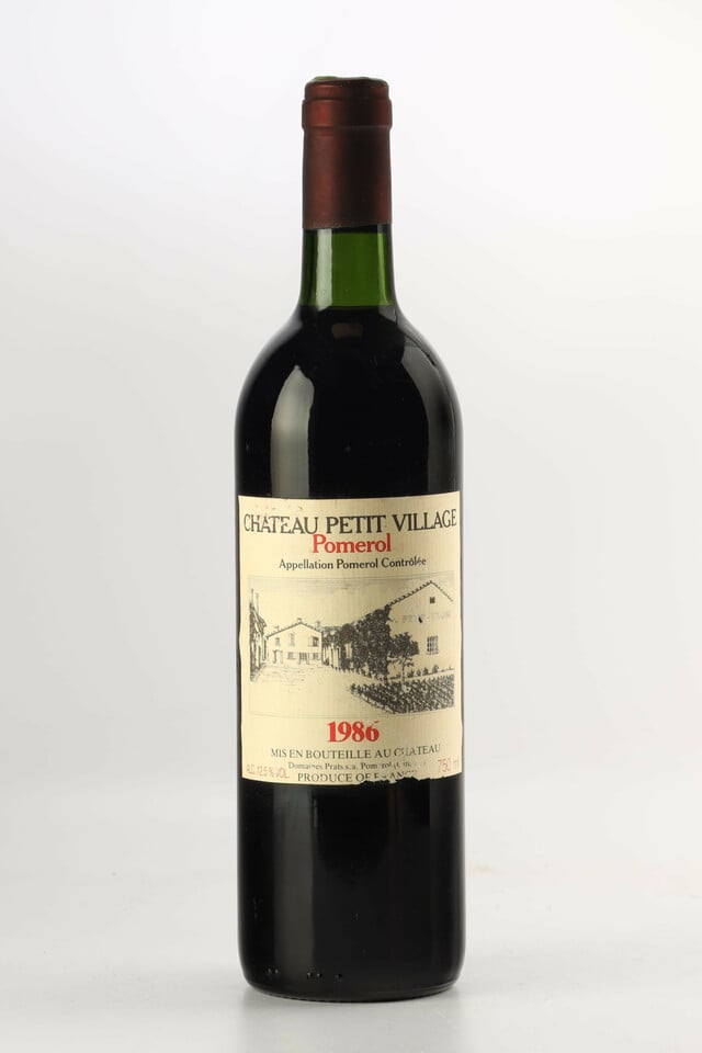 Chateau Petit Village, 1986