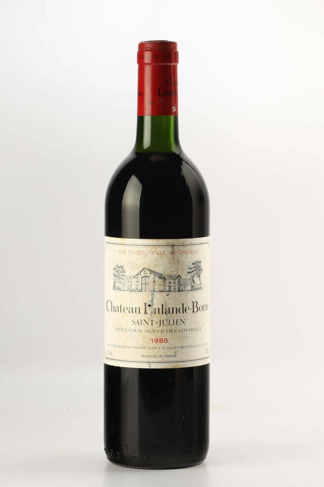 Chateau Lalande Borie, 1986