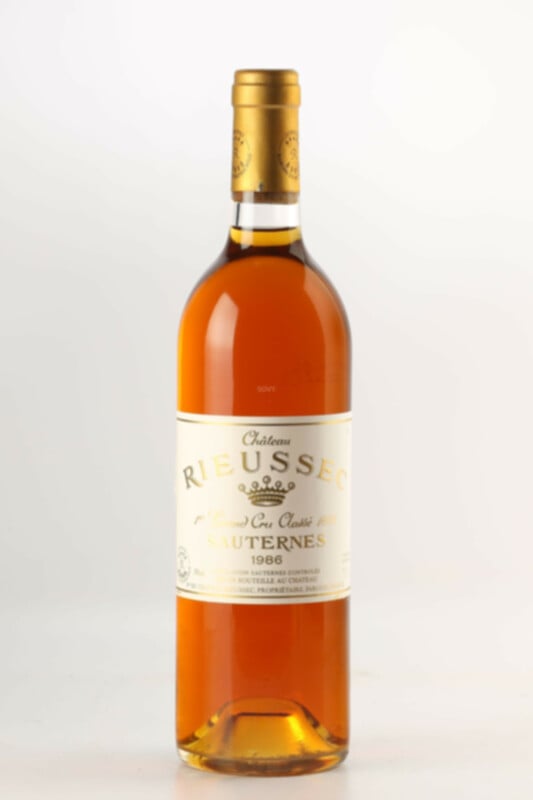 Chateau Rieussec, 1986