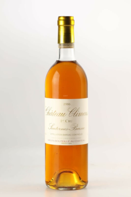 Chateau Climens, 1986