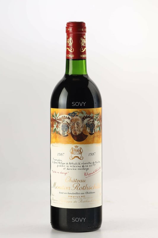 Chateau Mouton Rothschild, 1987