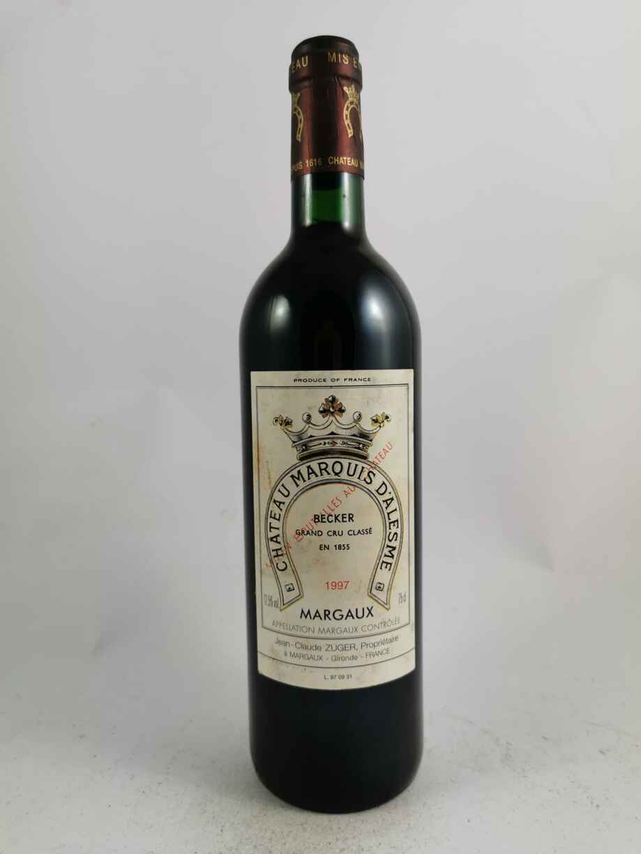 Chateau Marquis D'alesme Becker 1997