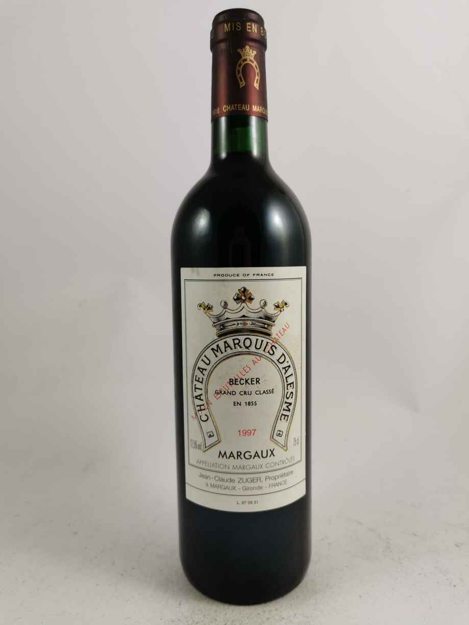 Chateau Marquis D'alesme Becker 1997