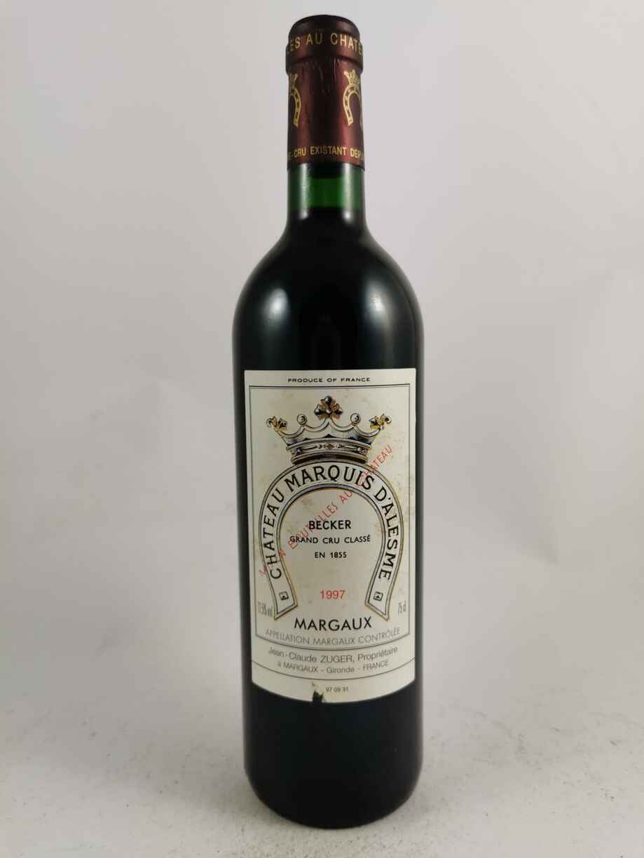 Chateau Marquis D'alesme Becker 1997