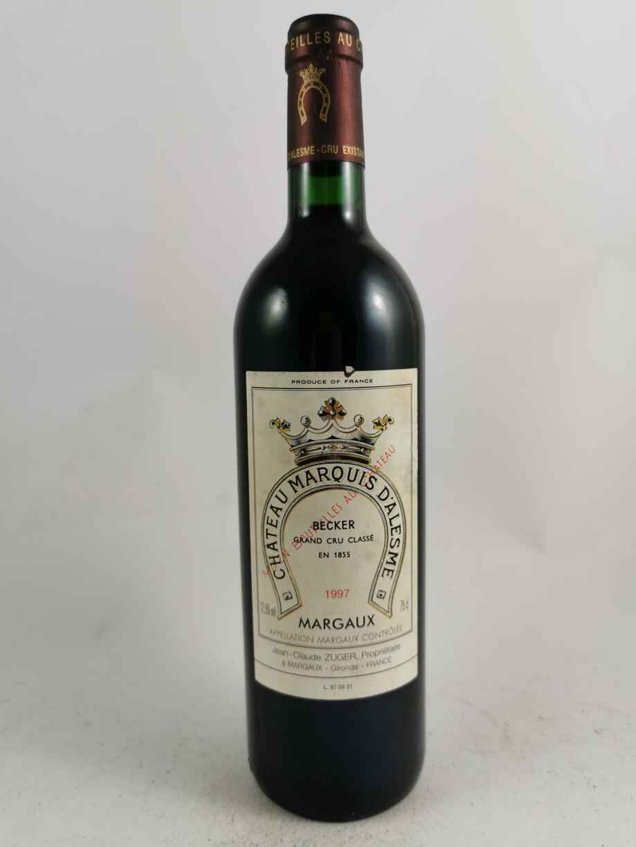 Chateau Marquis D'alesme Becker 1997