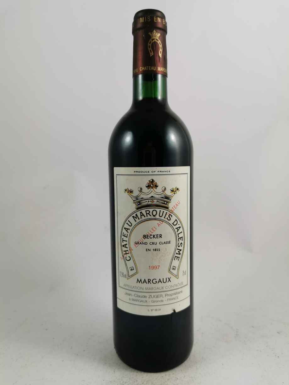 Chateau Marquis D'alesme Becker 1997
