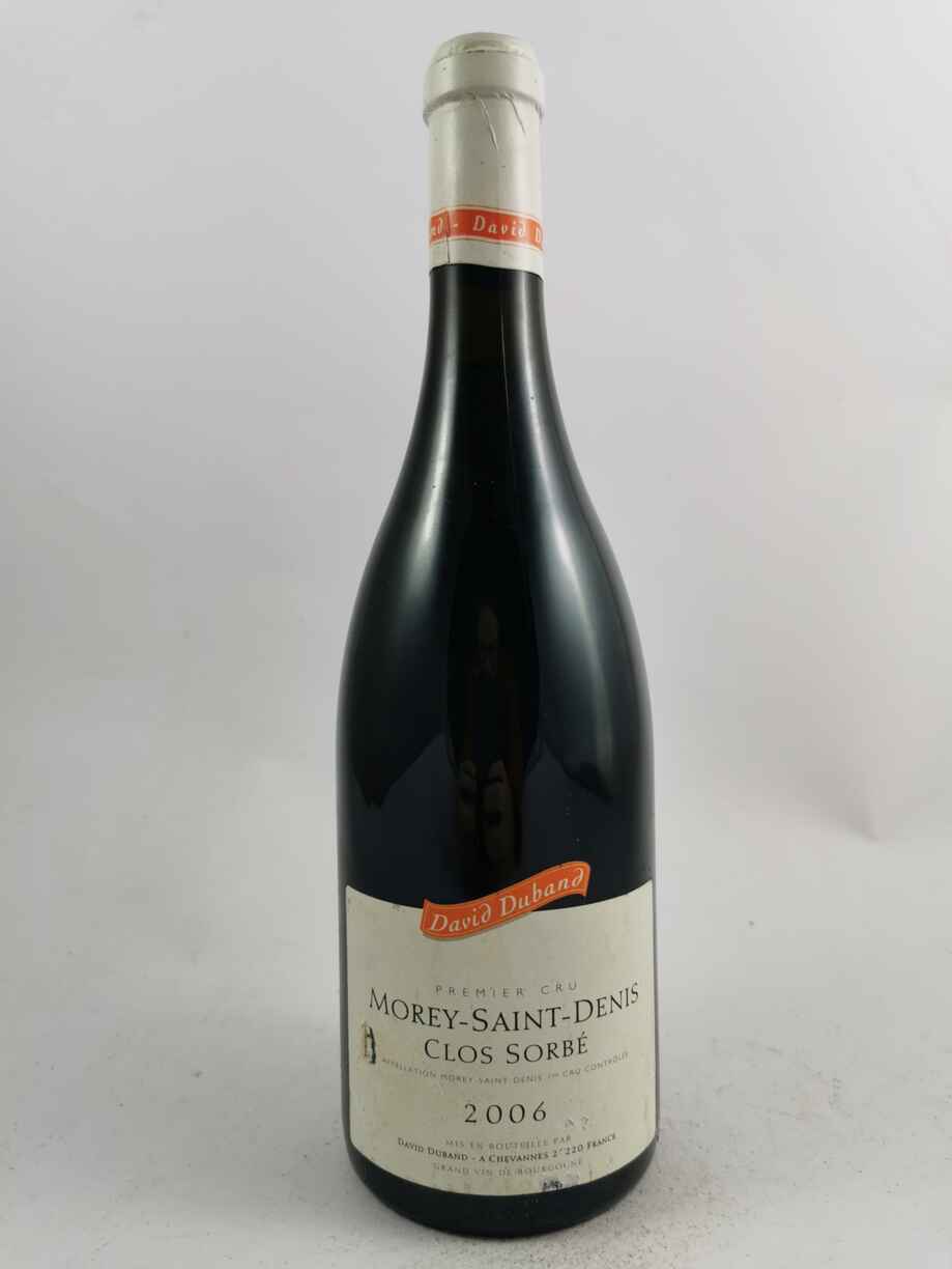 David Duband Morey Saint Denis Clos Sorbe 1er Cru 2006