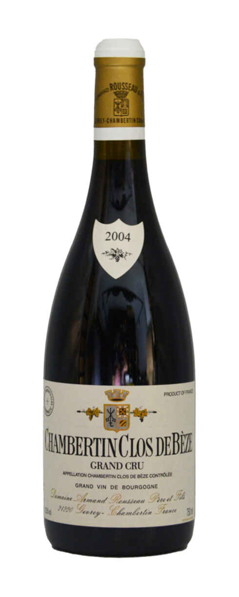 Armand Rousseau Chambertin Clos De Beze Grand Cru 2004