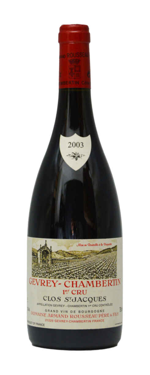 Armand Rousseau Gevrey Chambertin Clos Saint Jacques 1er Cru 2001