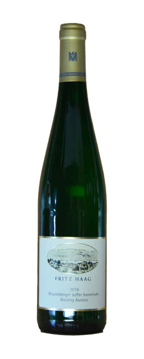 Fritz Haag Riesling Brauneberger Juffer Sonnenuhr Auslese Goldkapsel 2016