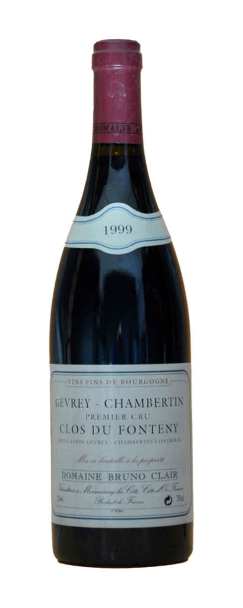 Bruno Clair Gevrey Chambertin Clos Du Fonteny 1er Cru 1999
