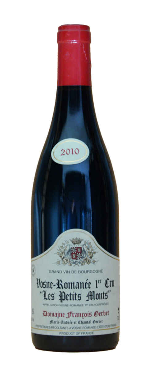 François Gerbet Vosne Romanee Les Petits Monts 1er Cru 2010