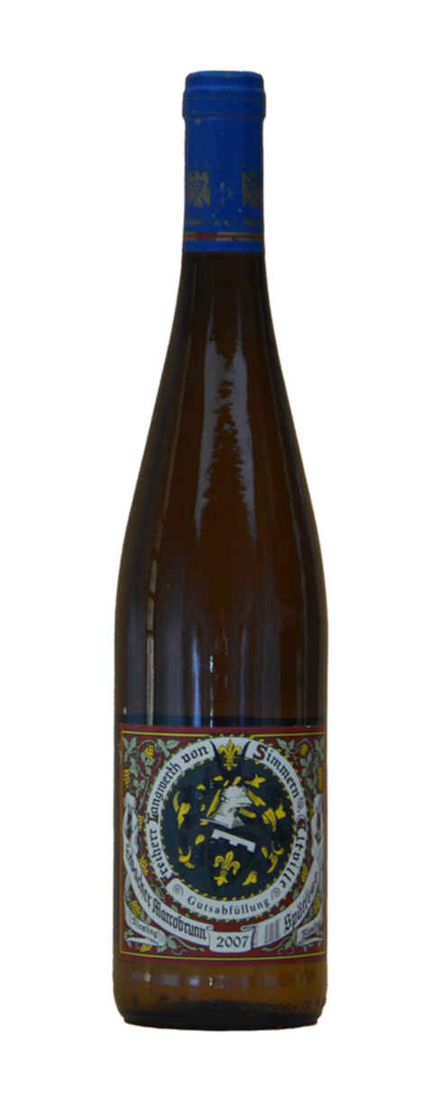 Freiherr Langwerth Von Simmern Erbacher Marcobrunn Riesling Spatlese 2007
