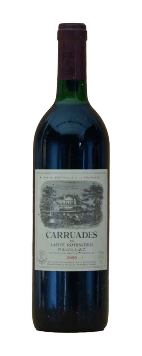 Chateau Lafite Rothschild Carruades De Lafite Rothschild 1989