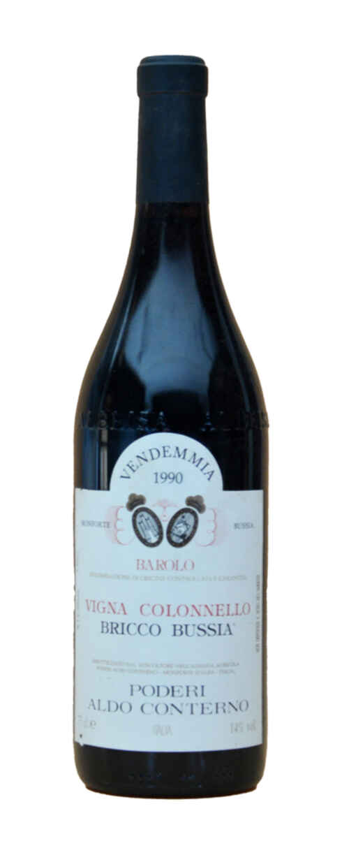 Aldo Conterno Barolo Bricco Bussia Vigna Colonnello 1990