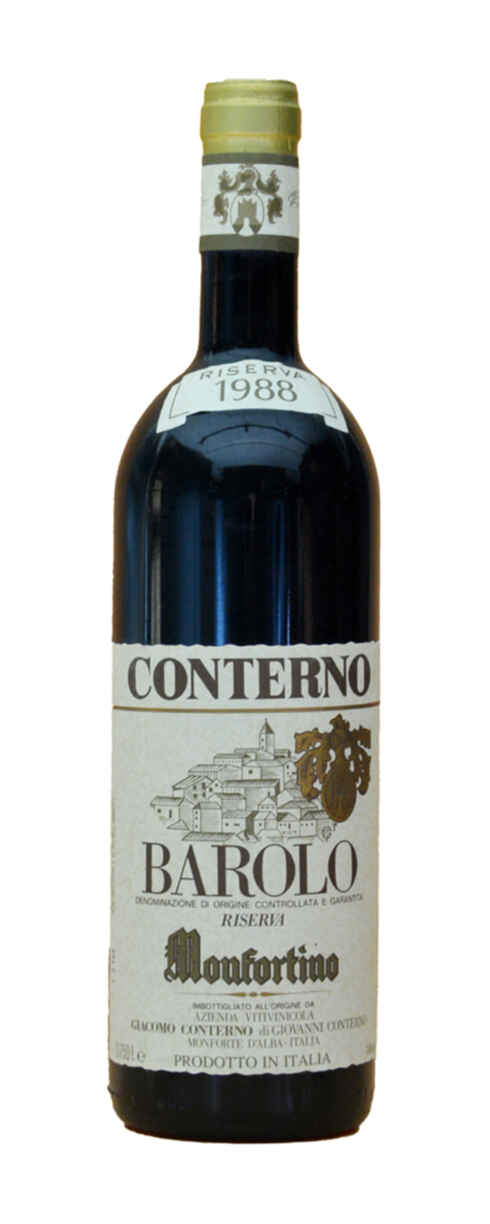 Giacomo Conterno Barolo Monfortino Riserva 1988
