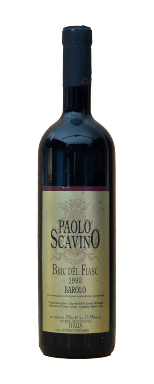 Paolo Scavino Barolo Bric Del Fiasc 1993