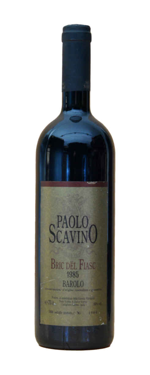 Paolo Scavino Barolo Bric Del Fiasc 1985