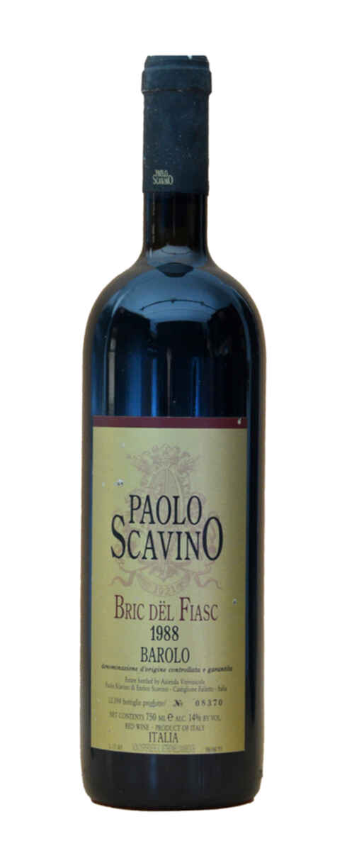 Paolo Scavino Barolo Bric Del Fiasc 1988