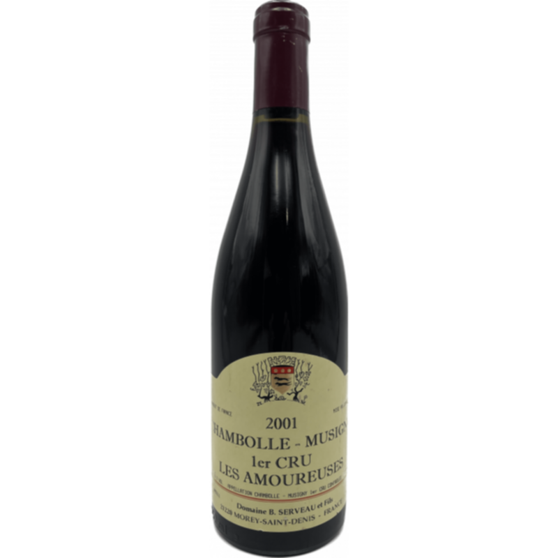 Bernard Serveau Les Amoureuses Chambolle-musigny 1er Cru 2001