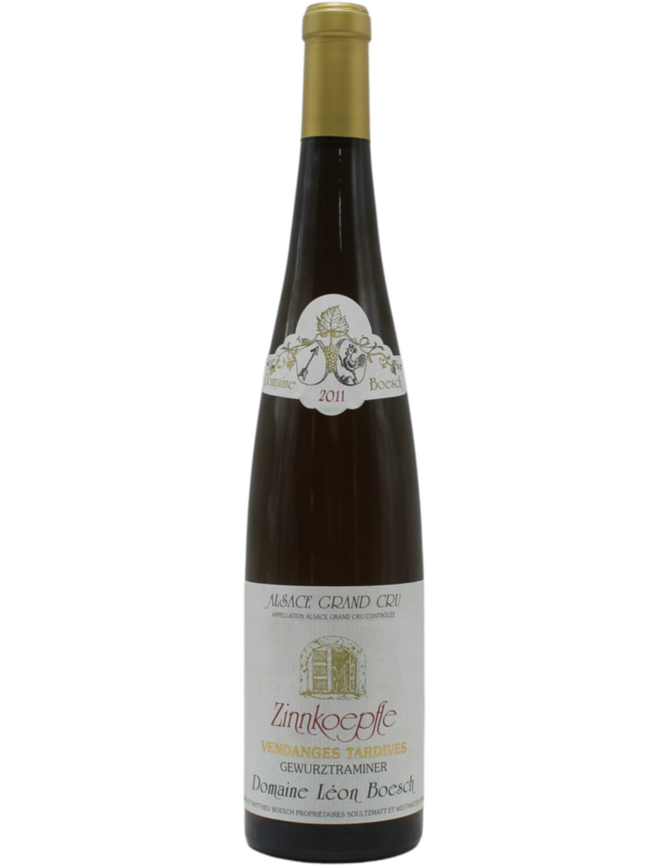 Leon Boesch Zinnkoepfle Vendanges Tardives Gewurztraminer Alsace Grand Cru 2011