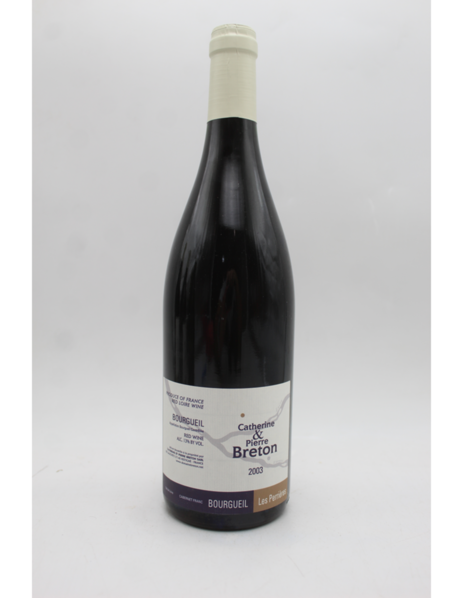 Catherine Et Pierre Breton Les Perrieres Bourgueil 2003