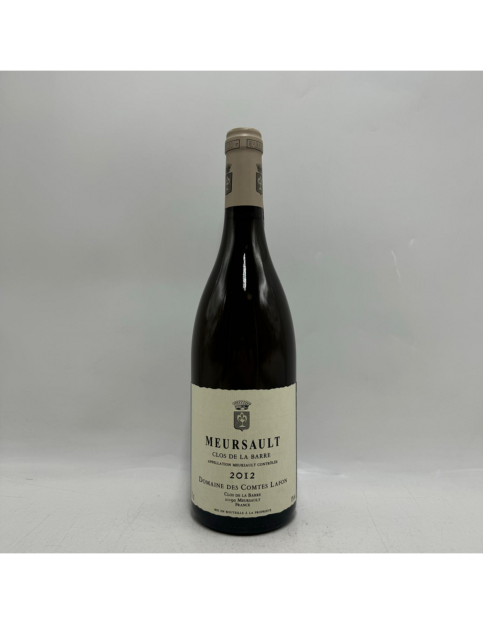 Des Comtes Lafon Meursault Clos De La Barre 2012