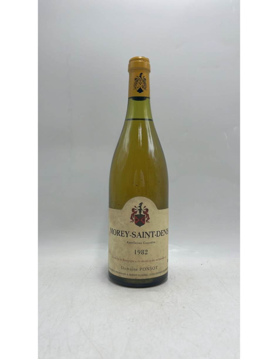Ponsot Morey Saint-denis Blanc 1982