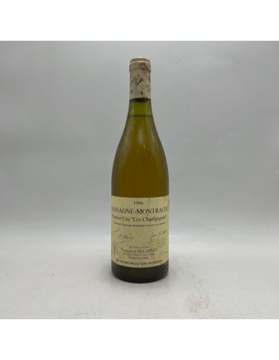 Francois D'allaines Chassagne Montrachet 1er Cru Les Champgains 1996