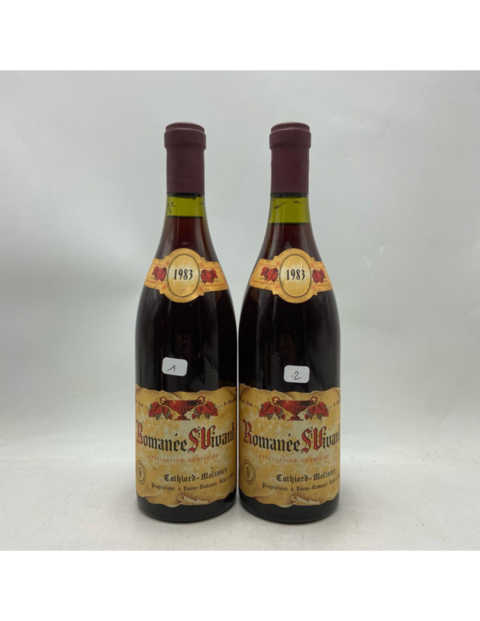 Cathiard Molinier Romanee St Vivant Grand Cru 1983