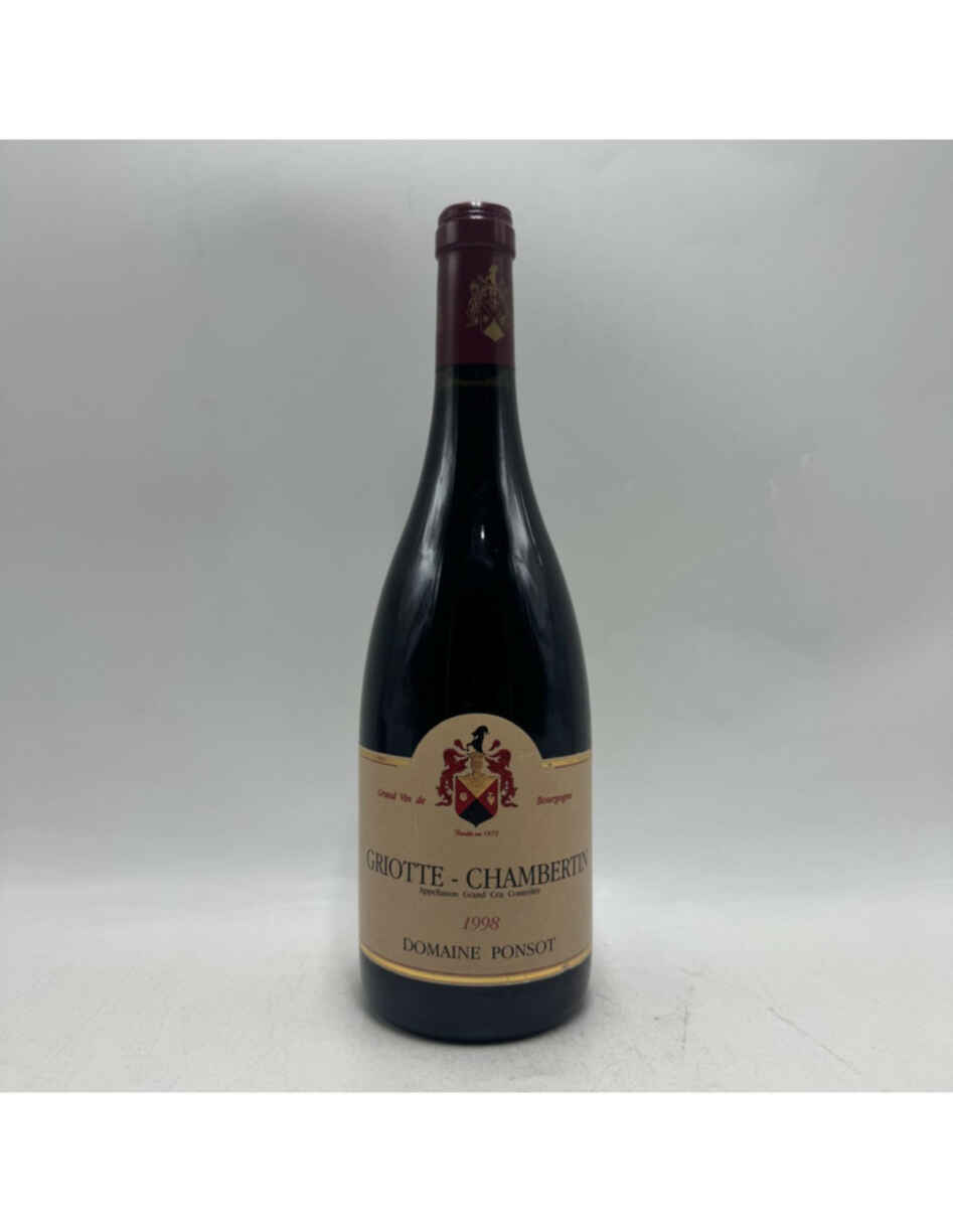 Ponsot Griotte Chambertin Grand Cru 1998