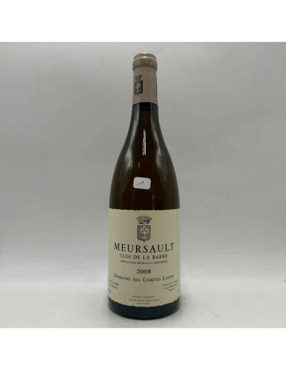 Des Comtes Lafon Meursault Clos De La Barre 2008