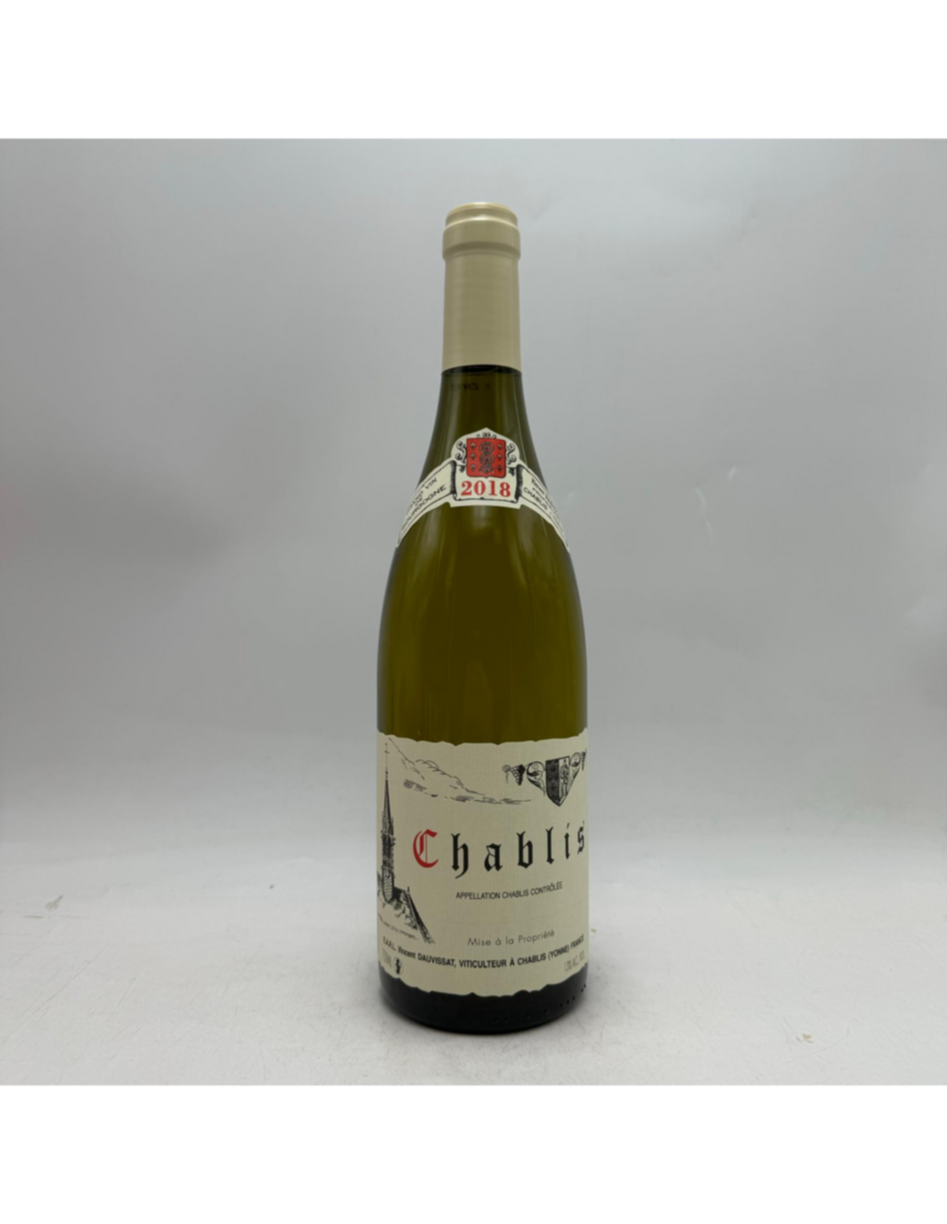 Vincent Dauvissat Chablis 2018