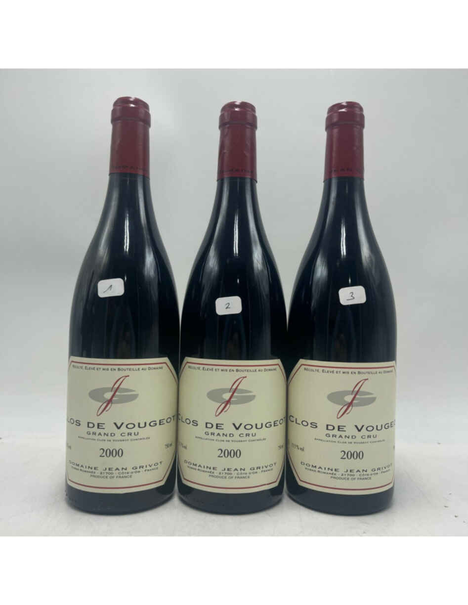 Jean Grivot Clos De Vougeot Grand Cru 2000