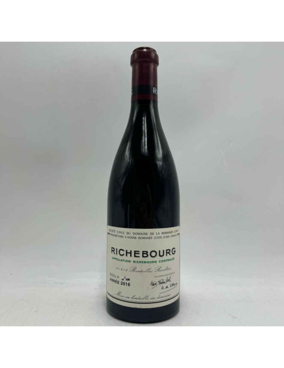 De La Romanee Conti Richebourg Grand Cru 2016