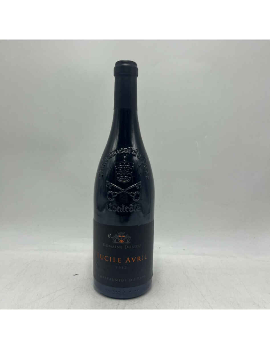 Durieu Lucile Avril Chateauneuf-du-pape 2012