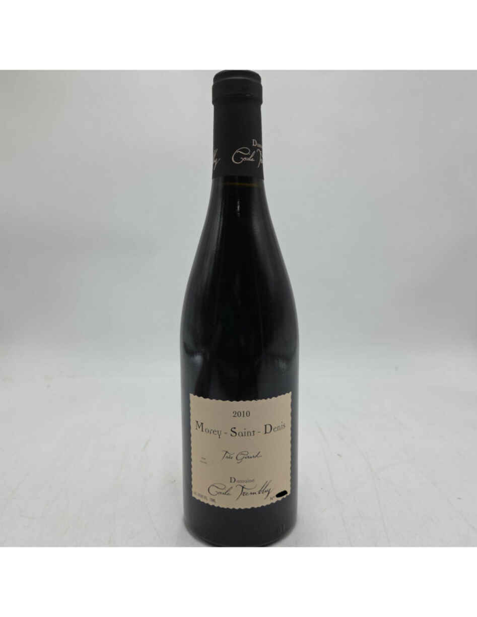 Cecile Tremblay Morey Saint Denis Tres Girard 2010