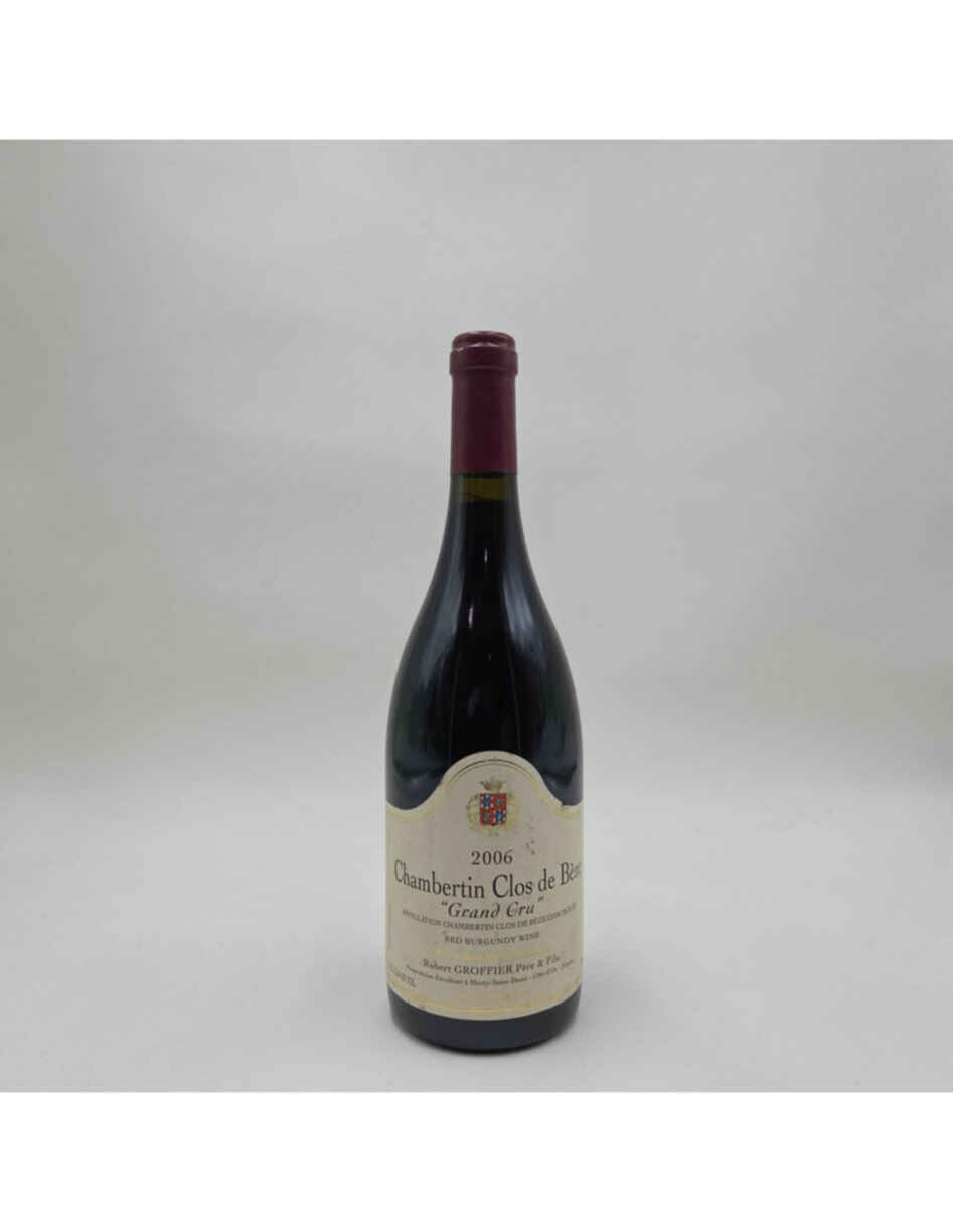 Robert Groffier Chambertin Clos De Beze Grand Cru 2006