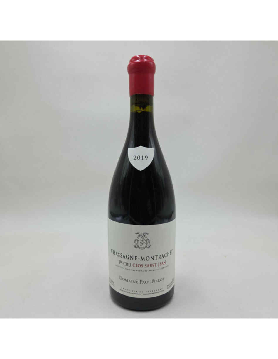 Paul Pillot Chassagne Montrachet Clos Saint Jean Rouge 1er Cru 2019