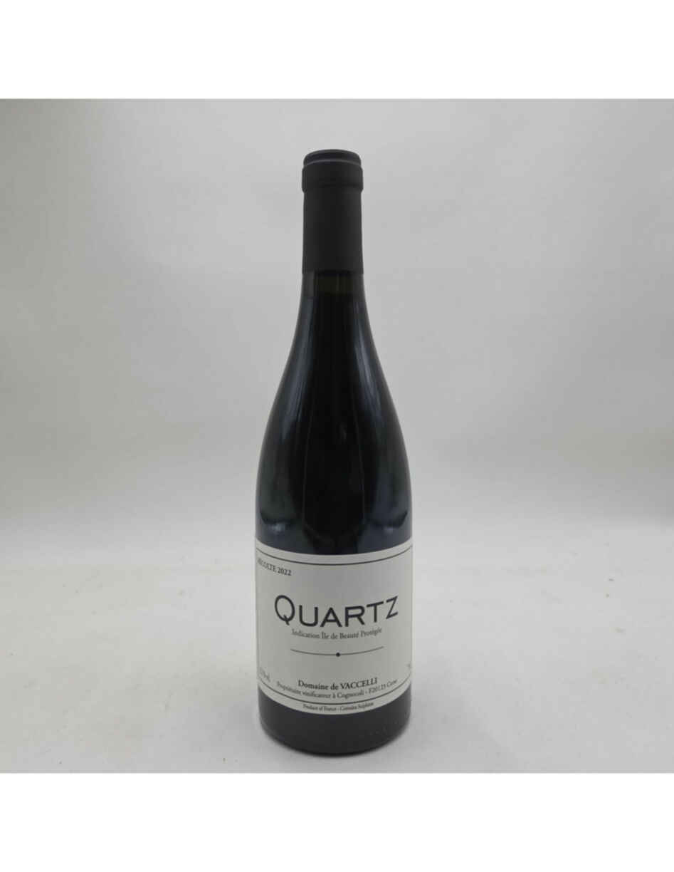 Vaccelli Quartz Rouge Igp Ile De Beaute 2022